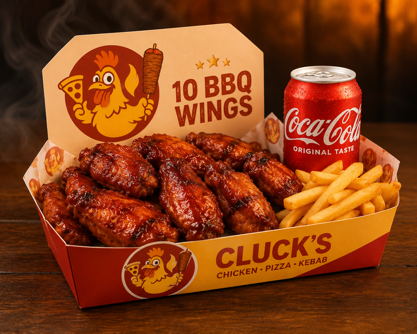 Deal 11 – 6 BBQ Wings